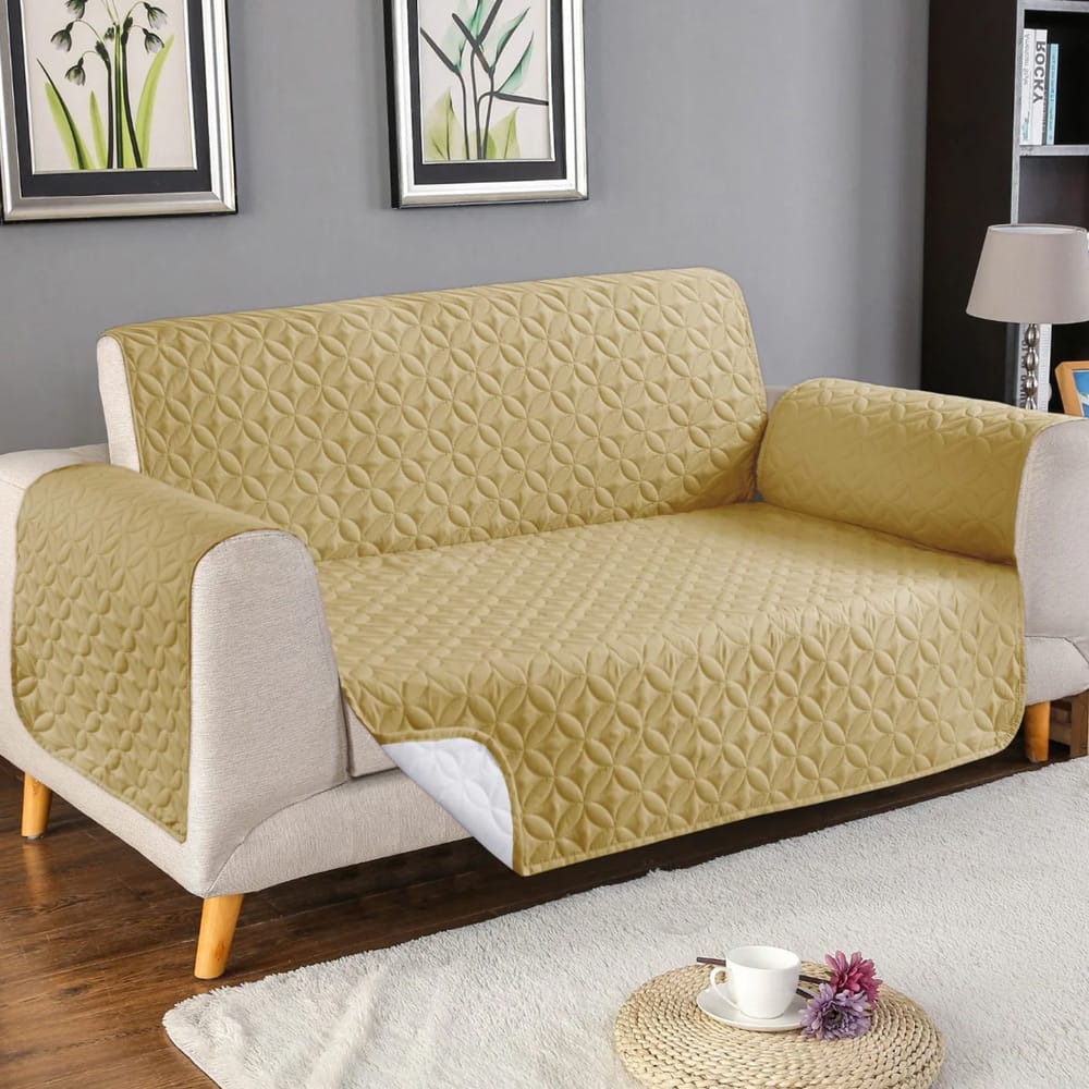 Micro Quilted Sofa Cover