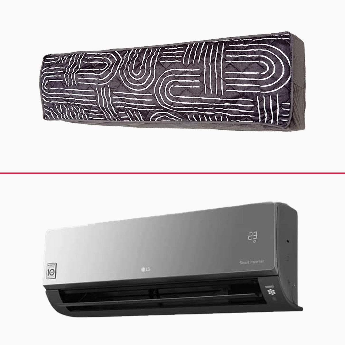 Ac Cover in Door Quilted cover