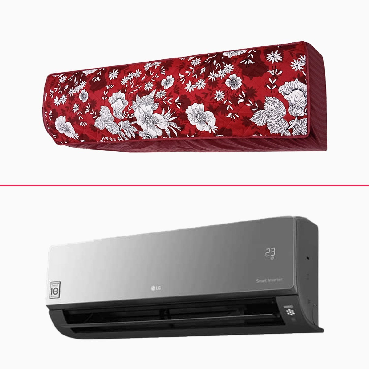 Ac Cover in Door Quilted cover